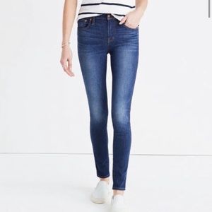 Madewell 9” High Riser Skinny Skinny Size 28